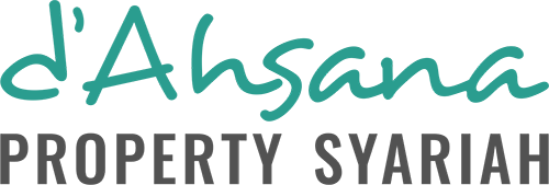Ahsana Property Syariah Company Logo Black