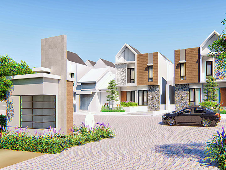 One Gate System Villa Syariah Malang