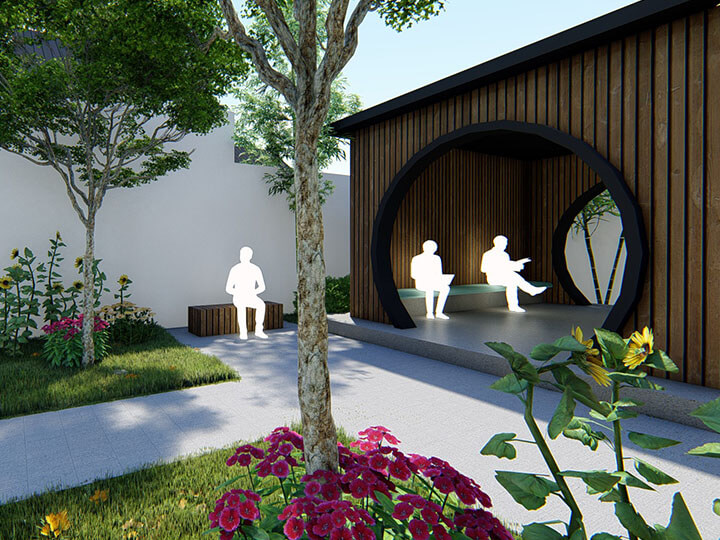 Rumah Kayu Green Village Tuban