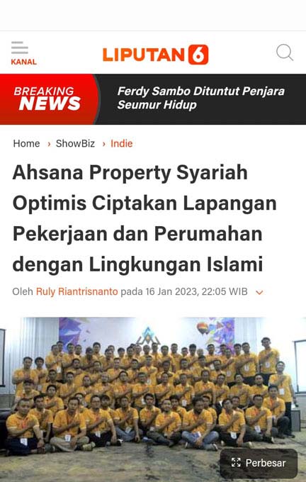 Liputan-6-Perumahan-Ahsana-Group-Property-Syariah